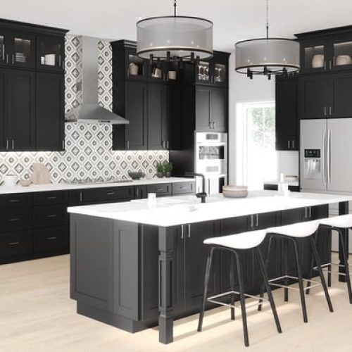 0054455_black-shaker-kitchen-cabinets